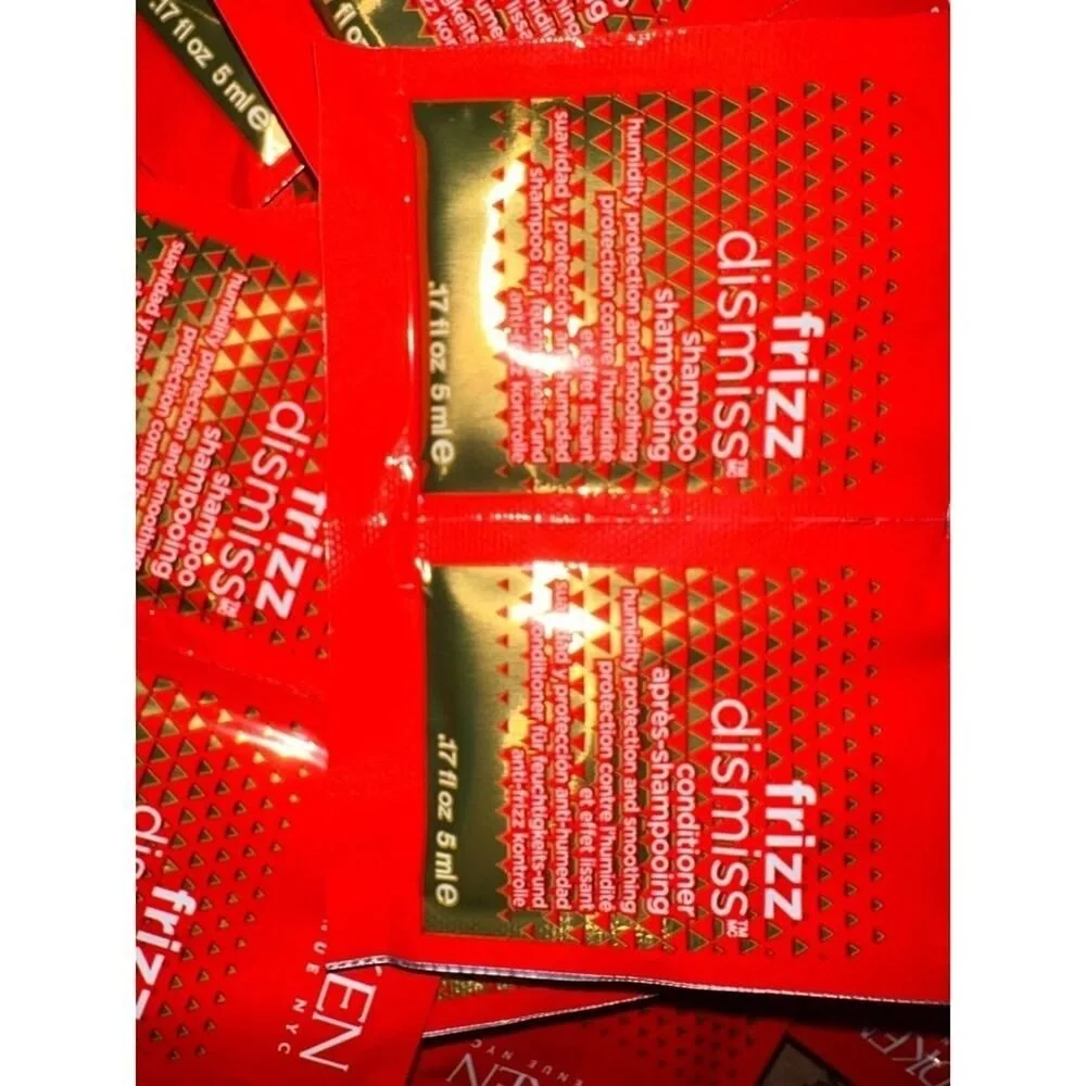 redken frizz dismiss shampoo conditioner‎ travel packs